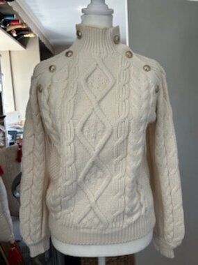 Maje Cable Knit Marnita Sweater